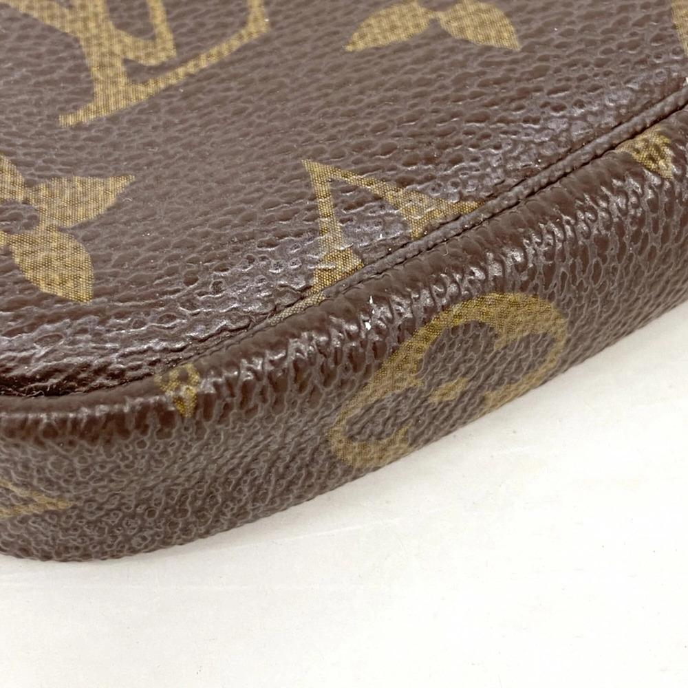 LOUIS VUITTON Authentic Brown Monogram Pochette Pouch - Picture 6 of 9